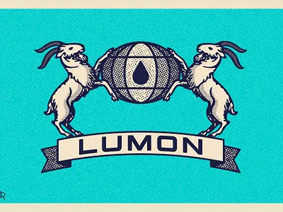 Severance Lumon Logo_BRD_7-22-25 coat of arms emblem fan art halftone illustration logo lumon severance