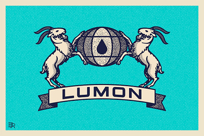 Severance Lumon Logo_BRD_7-22-25 coat of arms emblem fan art halftone illustration logo lumon severance