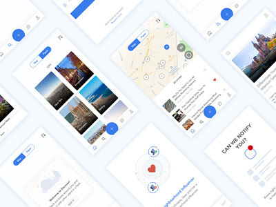 Real Estate App UI Kit app branding design graphic design illustration logo typography ui ux vector