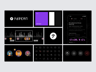 Tavern Design System animation branding crypto design illustration nft ui ux