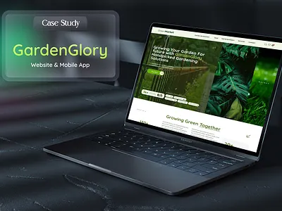 GardenGlory: E-commerce for Garden Accessories app e commerce ecommerce figma garden garden accessories garden product gardening green landing page nature plant responsive design ui ui design uiux ux ux design web design website