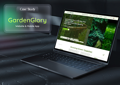 GardenGlory: E-commerce for Garden Accessories app e commerce ecommerce figma garden garden accessories garden product gardening green landing page nature plant responsive design ui ui design uiux ux ux design web design website