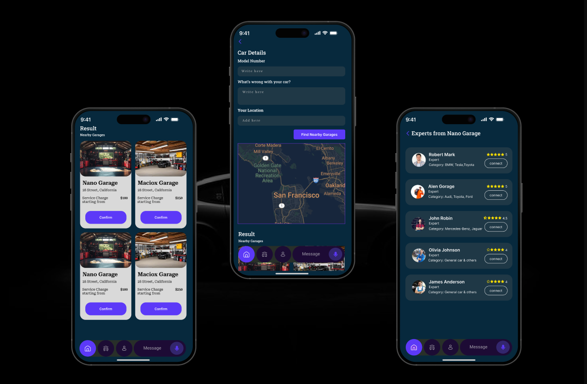 Example of Professional Mobile App UI/UX