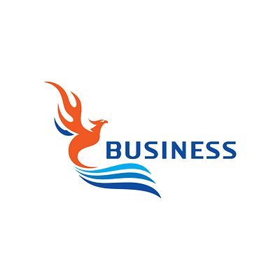 Exclusive HVAC Fire Water Phoenix Logo for sale air conditioning buy contractor exclusive fire for sale graphic design heating installation logo phoenix plumbing premade purchase ready made resurrection services water