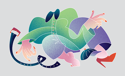Illustration for book graphic design
