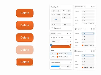 ✨ Button Recipe № 3 button figma tranmautritam