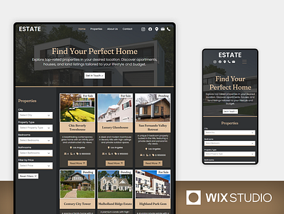 Easy-to-Edit Real Estate Website Template apartment beautiful website buy house easy to edit website template home rental house sell landlord website property business real estate agency real estate listing real estate listings real estate website realtor agency realtor website realtor website template wix realtor wix studio wix studio template wix studio website wix studio website template