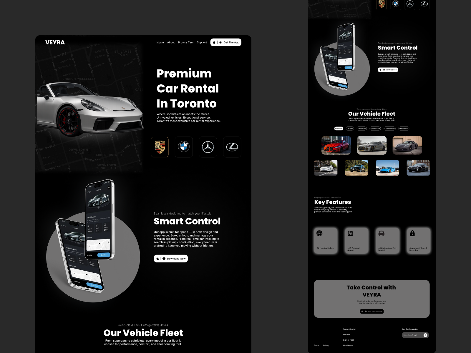 Example of Clean & Minimal Landing Page Design
