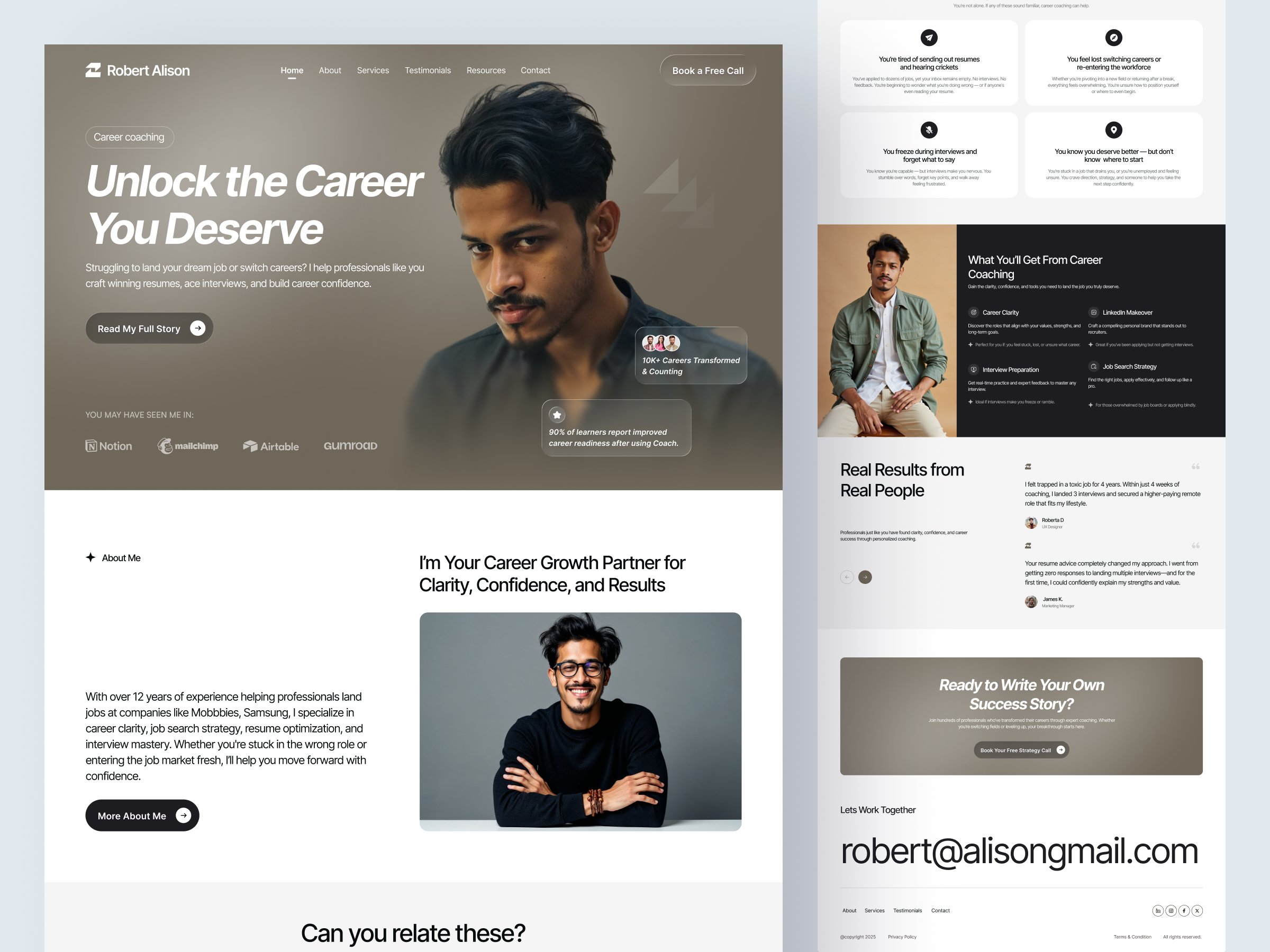 Example of Agency | Personal Portfolio Website
