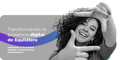 Estrategia Digital para Equilátera graphic design