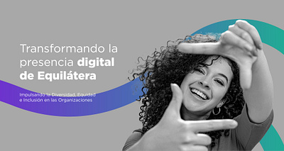 Estrategia Digital para Equilátera graphic design