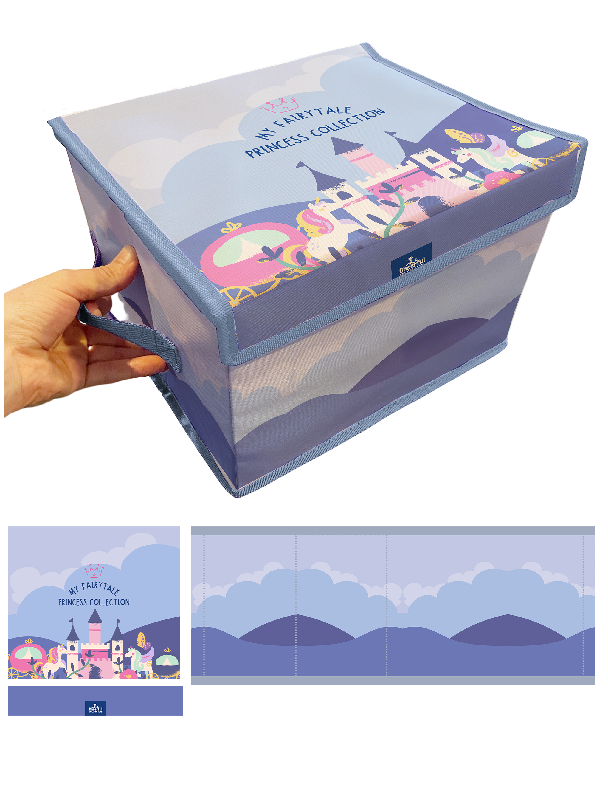 My Fairytale Princess Collection - Enchanting Storage Solution enchanting storage solution kids packaging design