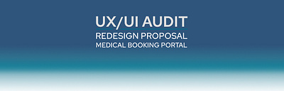 Redesign proposal booking portal mobile first redesign ui ux ux audit