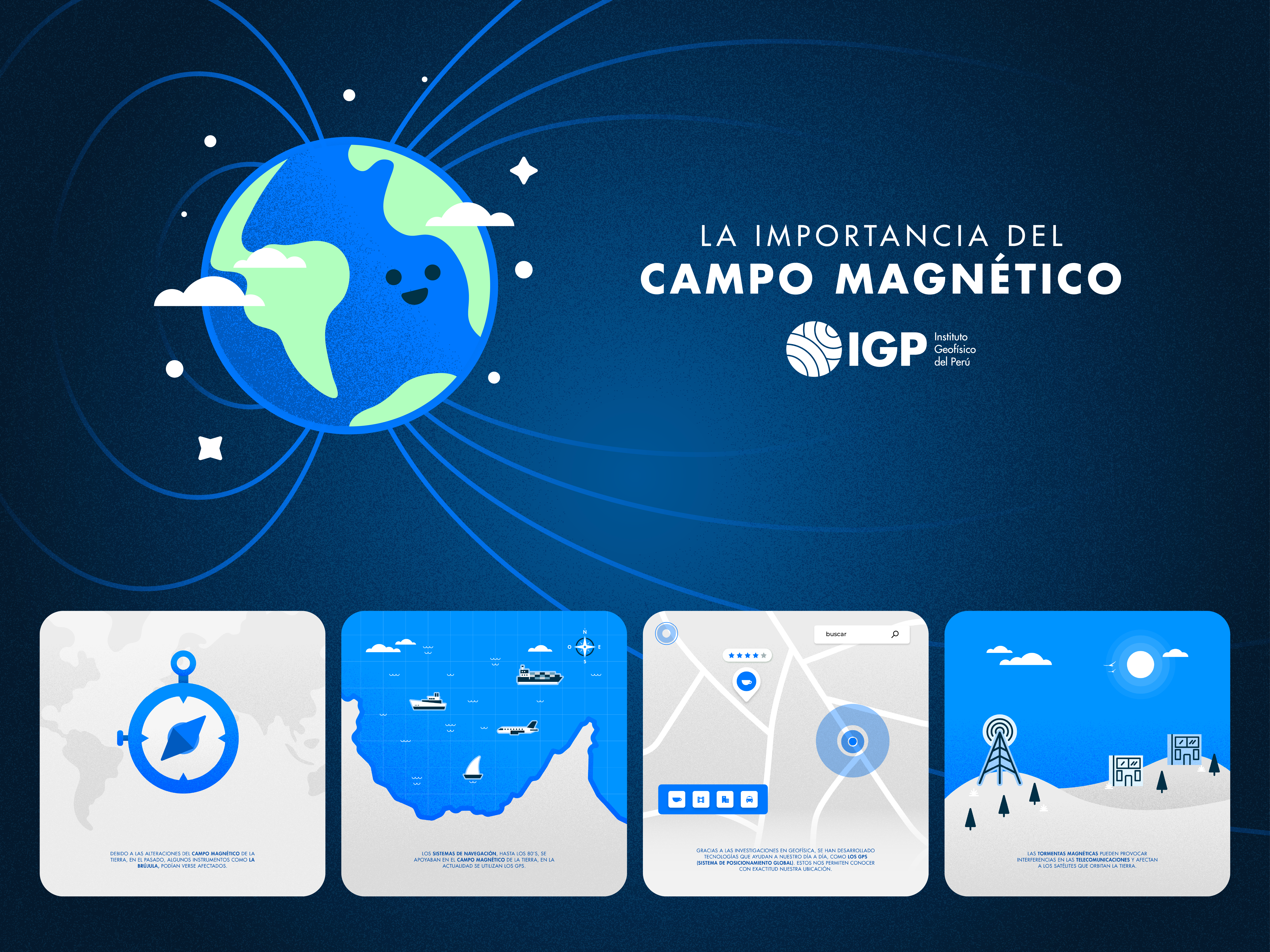 Campo Magnético ™ design illustration typography