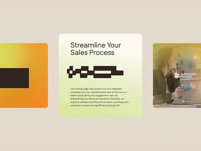 Automate RevOps - Social Media ai animation automation branding graphic design illustration instagram posts motion graphics posts roselab sales social media tech ux ui web design