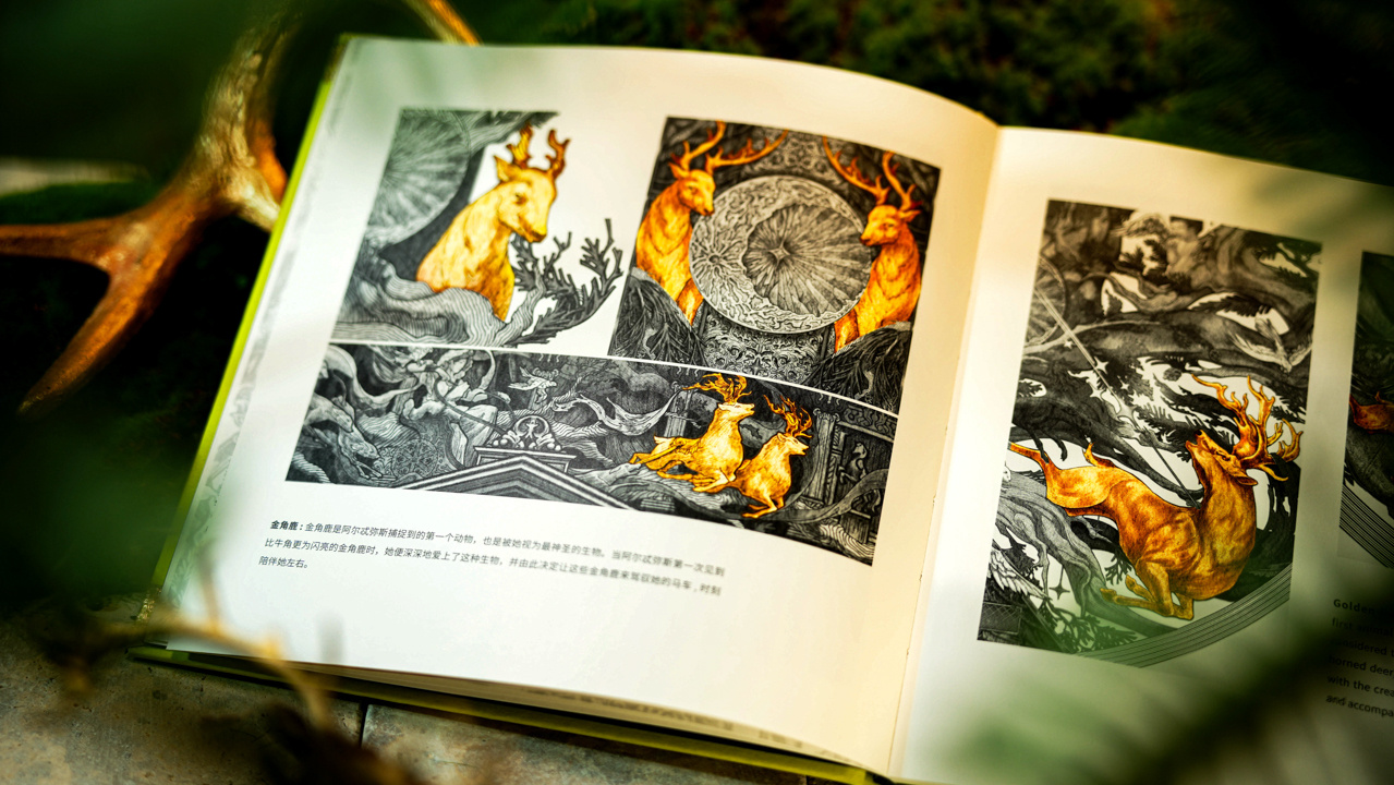 Artemis Playing Cards - Setting Collection art artwork design drawing game cards graphic design illustration painting picture playing cards printing visual work