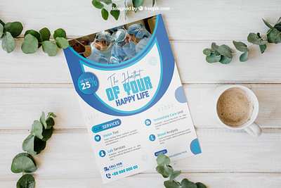 Medical flyer design animation branding creative design custom design flyer graphic design minimal minimalist flyer poster simple design