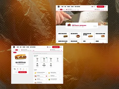 Lennys Grill & Subs design figma lennys malaysia mobileapp philly prototype sandwich sub ui userinterface web website