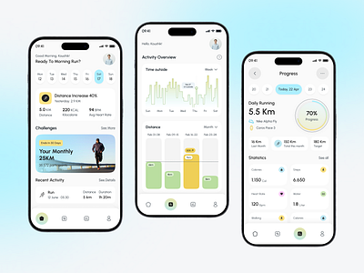 Fitness Tracking App activity app design e commerce exercise fitness fitness app fitness trackinng health health care health tracking ios app minimal mobile smart watch tracking tracking app tracking sleep workout tracker