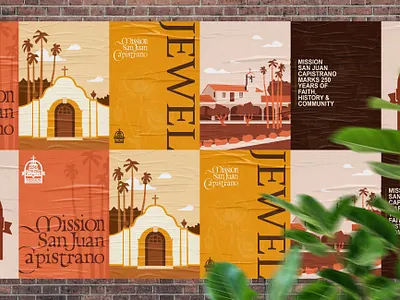 Poster Series branding california design digital illustration graphic design illustration lettering logo mission typography vector vector illustration