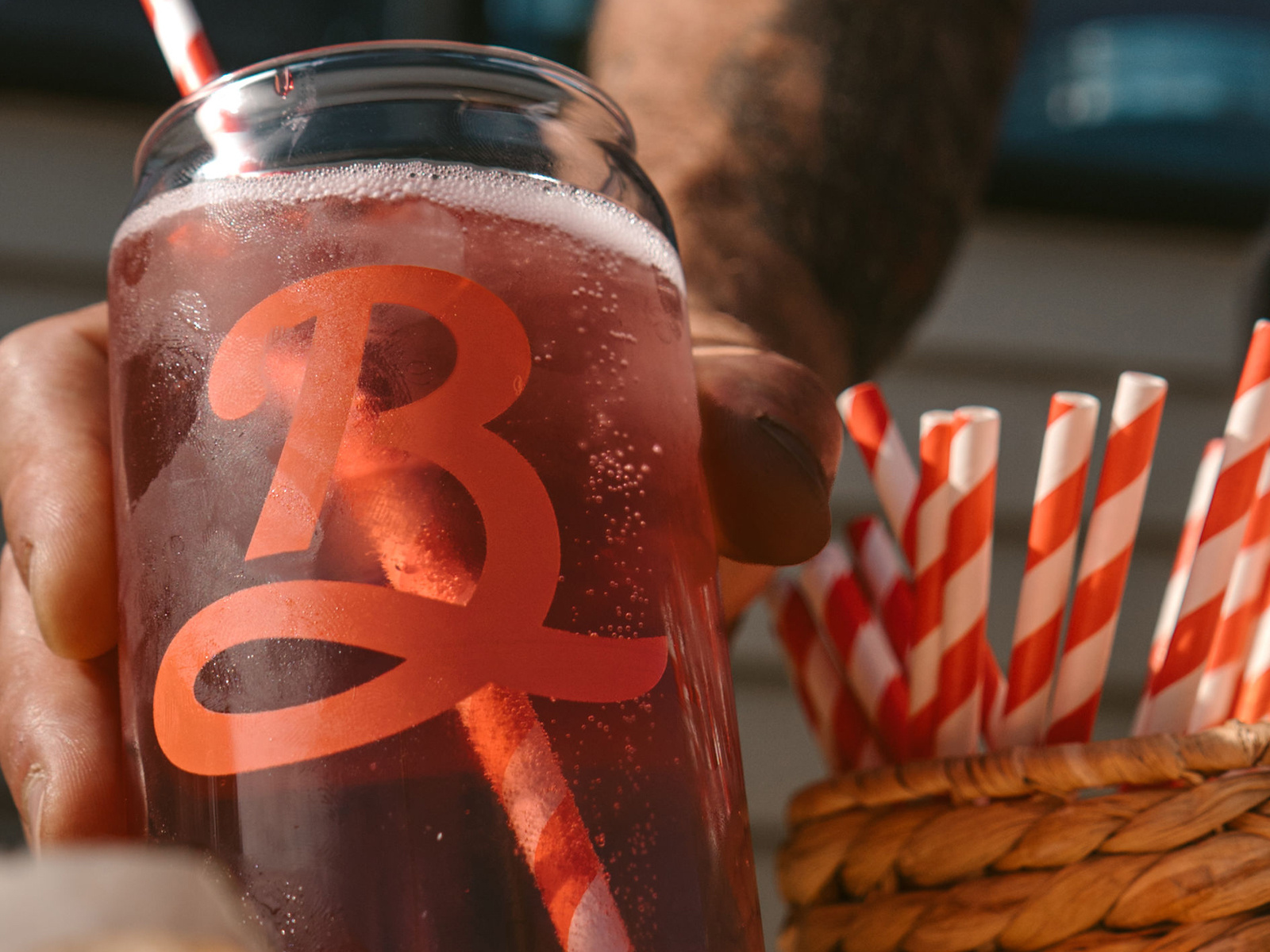 Bonjour Brand Applications alcohol b beer brand branding food and beverage graphic design lettering liquor logo monogram packaging symbol wine