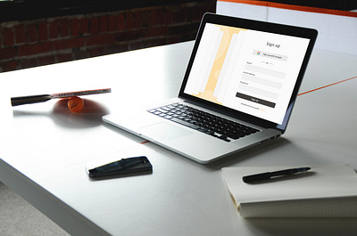 Daily UI #001 daily ui design sign up typography ui