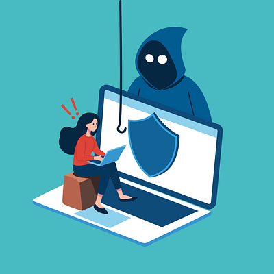 Cybersecurity cybersecurity illustration