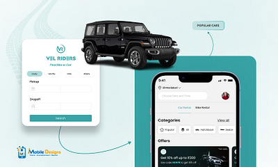 Vel Riders Car Rental Mobile Application