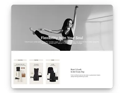 Fashion E-Commerce Website Design — About & Outfit Inspiration about branding clothes design ecommercedesign graphic design illustration logo rent ui ux uxdesign vector