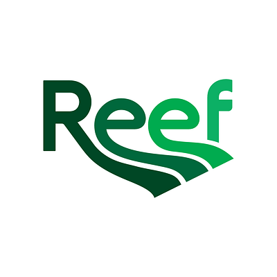 Exclusive Reef Farm Landscape Wordmark Logo for sale agriculture agro buy crop exclusive farm farming for sale logo premade purchase ranch ready made reef vegetables wordmark