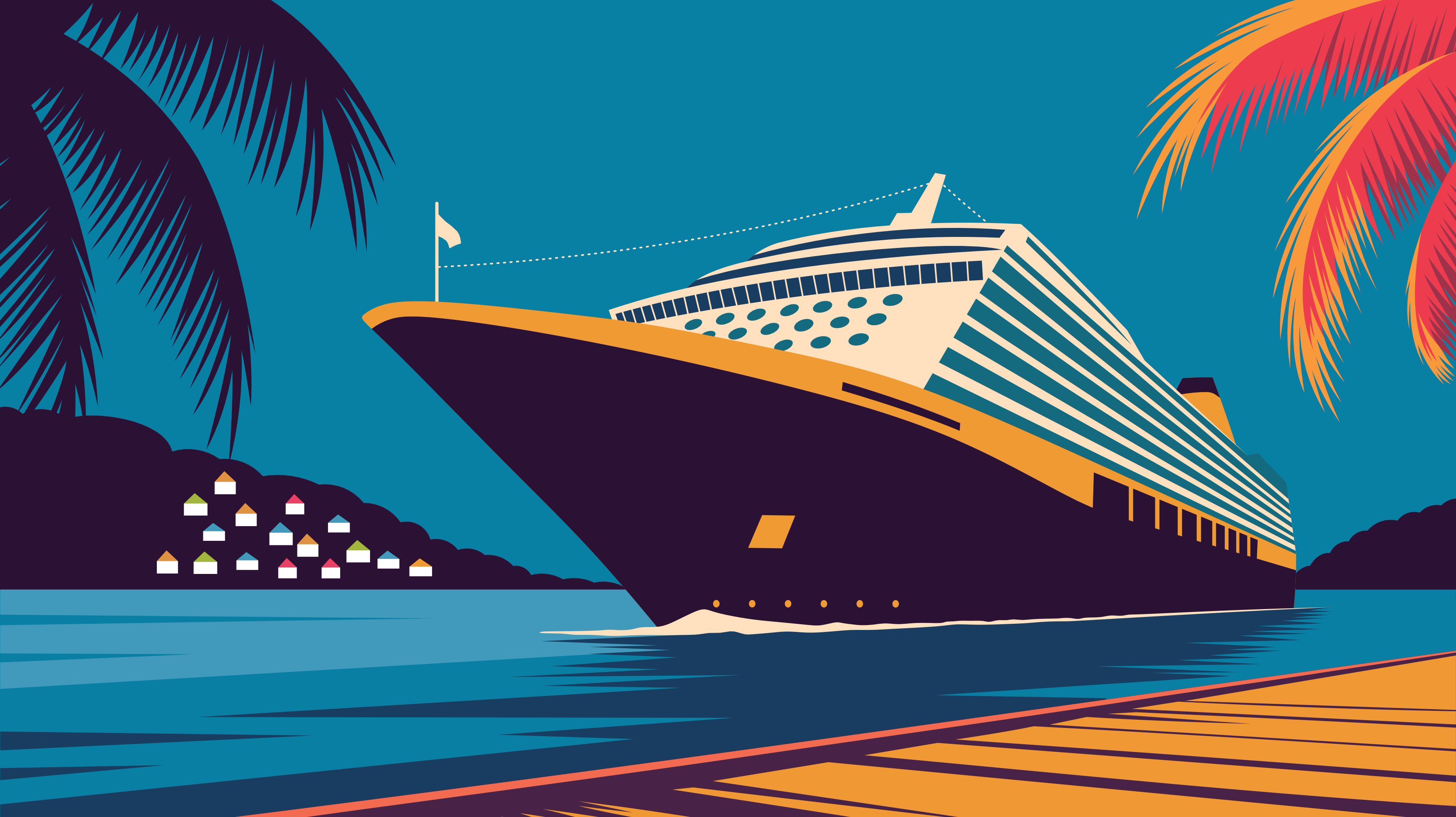 On a cruise cruise