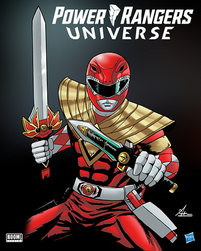 Jason & Lord Zedd - Power Rangers Universe artist artwork character illustration comic comic artist comic style concept design drawing editorial graphic novel hero ideas illustration poster art publishers wallpaper