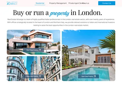 Real Estate UI Hero Section branding landing page logo real estate real estate ui ui