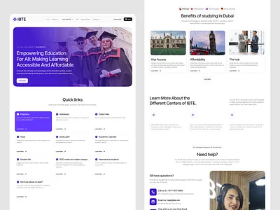 IBTE Website Redesign – UI/UX Focused on Impact product redesign ui ux web website
