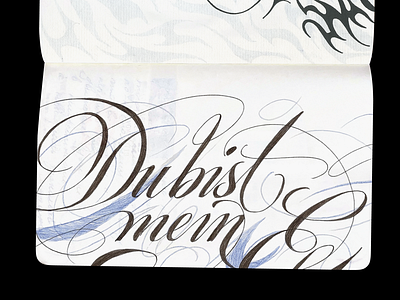 scans sketchbook typography