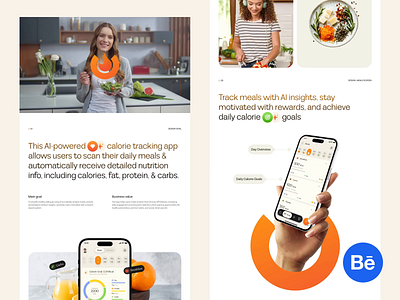 AI Nutrition & Calorie Tracking App – UI UX Design | Case Study android app animation artificial intelligence calorie tracking design focotik graphic design health healthcare ios app lifestyle mobile app mobile app design motion graphics nutrition ui ui design ui ux design ux wellness