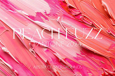 Peach Fuzz Abstract Backgrounds 3d animation graphic design motion graphics