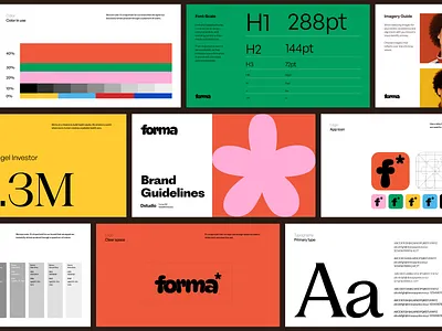 Forma - Branding brand guidelines brandguideline branding color cosmetic logo design system forma forma branding graphic design healthcare logo illustration lettering logo logo design logo mark mark motion graphics style guide typography