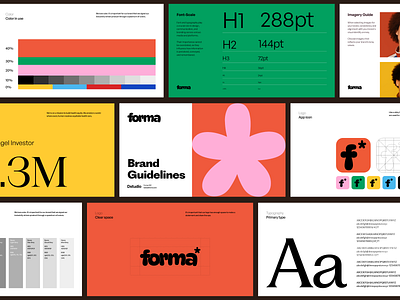 Forma - Branding brand guidelines brandguideline branding color cosmetic logo design system forma forma branding graphic design healthcare logo illustration lettering logo logo design logo mark mark motion graphics style guide typography