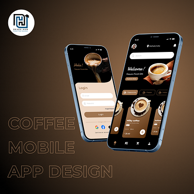 A Design for Coffee App app branding design figma graphic design ui
