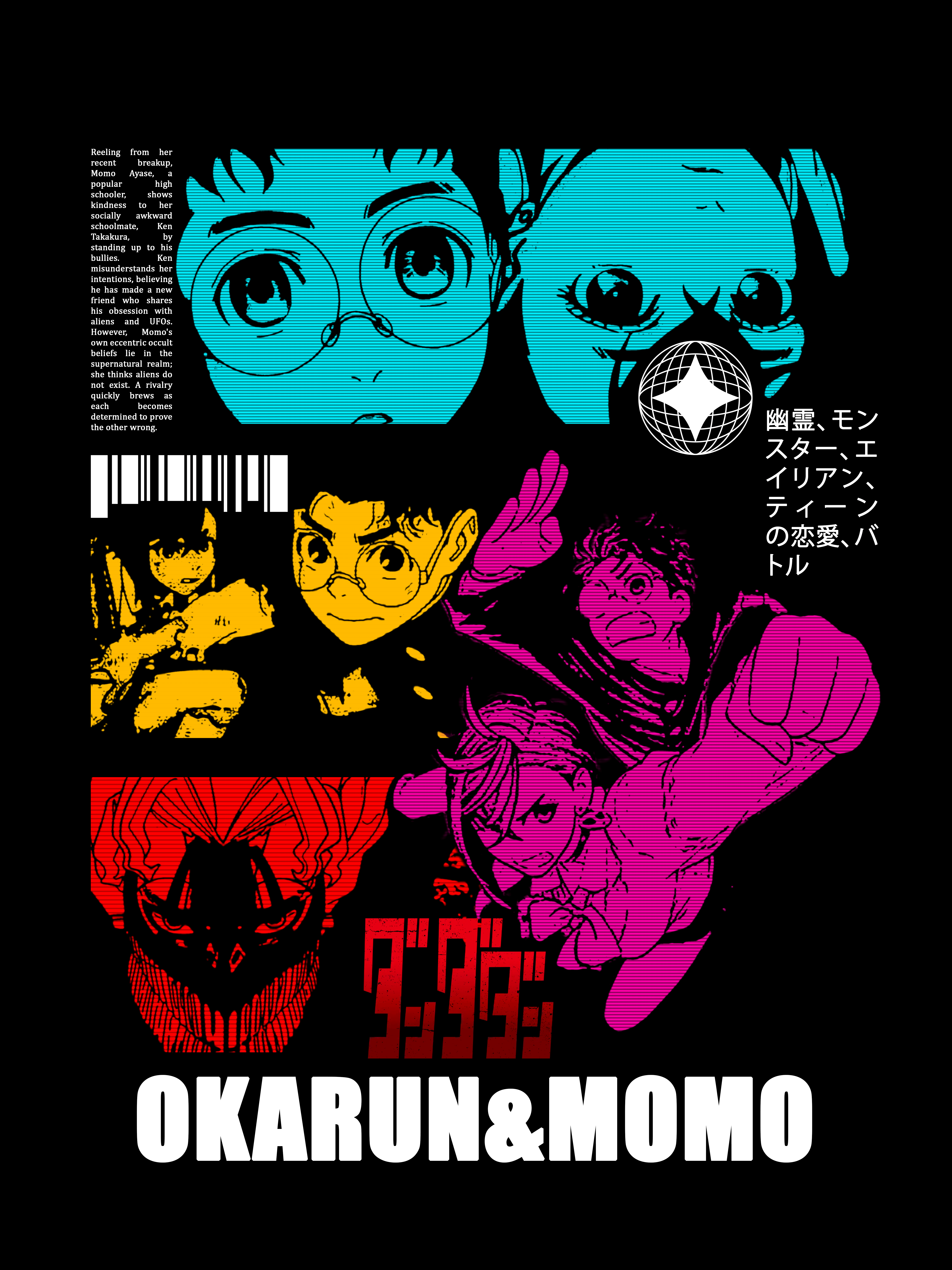 Dandadan Tshirt or Poster Design anime dandadan design graphic design poster tshirt