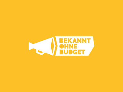 Bekannt ohne Budget – Logo & Presentation Design boldtypography budget coach contentmarketing entrepreneur geometric logo marketing megaphone negativespace personalbranding presentation publicrelations smallbusiness startup