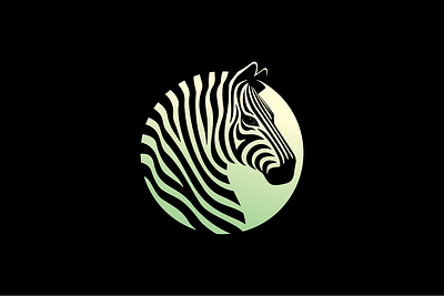 Zebra Logo branding design graphic design logo vector