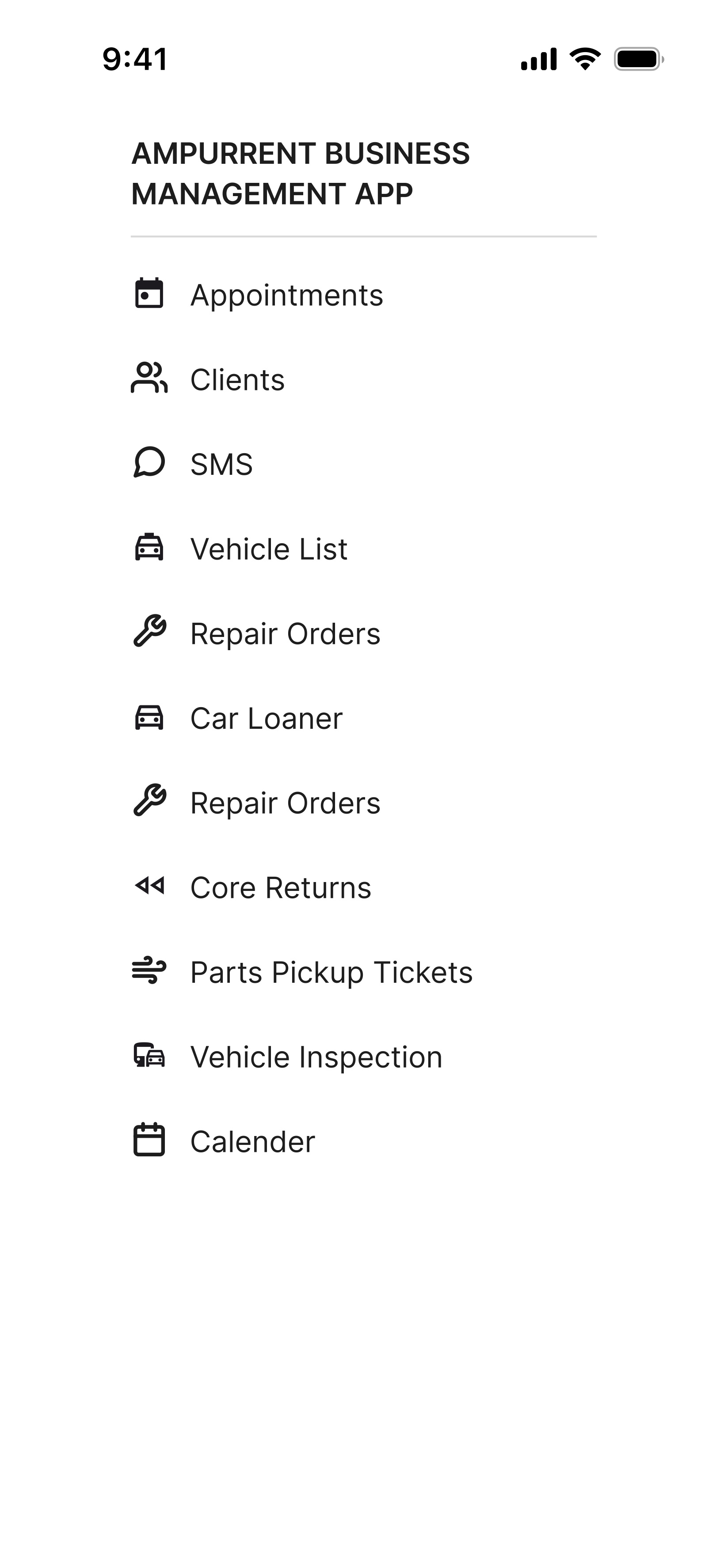 Garage Management System autorepair autoshopsoftware bookingsystem customerportal fleetmanagement garageapp garagemanagement interfacedesign inventorymanagement mechanicdashboard mobileui uidesign uxdesign vehicleservice workshopmanagement
