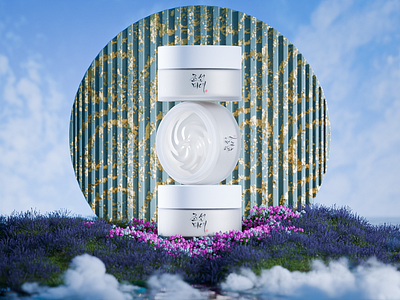 beauty of joseon Face Cream – 3D Product Visualization 3d 3d product visualization 3d render blender blender 3d blender cycles cosmetics product visualization