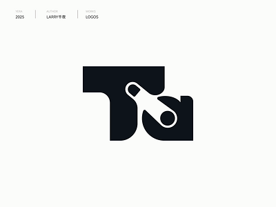 Ta logo-Combining letters and fingers branding design graphic design icon logo vector 创意 标识设计