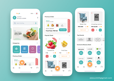 E-commerce Store 3d animation branding graphic design logo motion graphics ui
