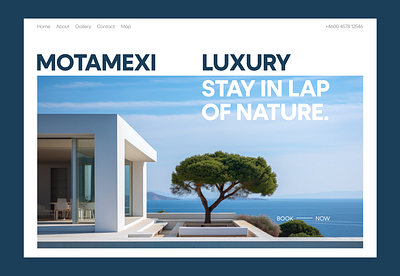 Luxury Hotel Booking Header bookingapp design landing page travelapp travelbooking travelux tripplanner uiux ux