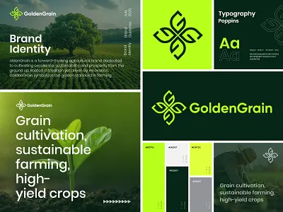 Farming Logo Design & Brand Identity ecobusiness