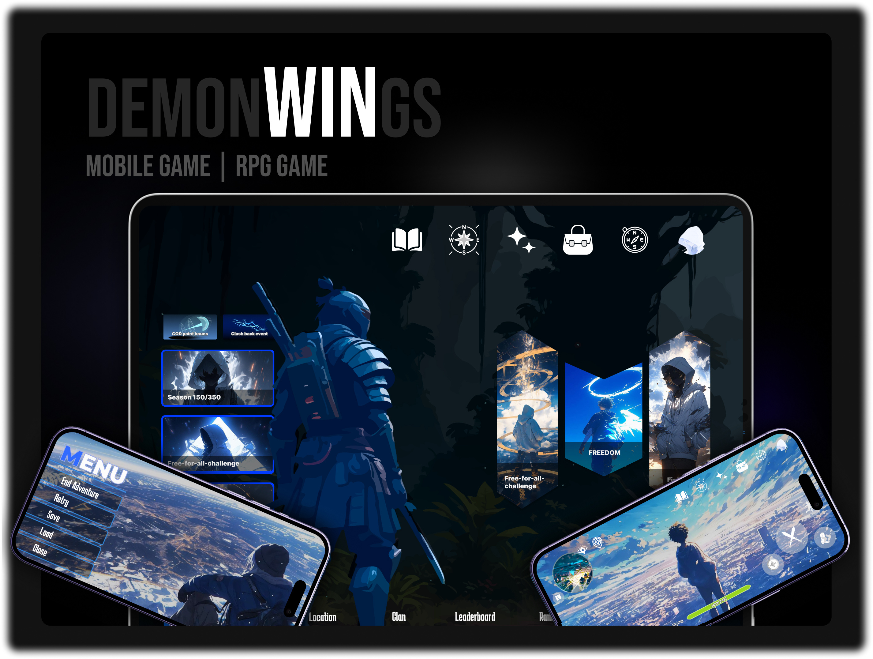 Mobile game | RPG game app design game gameapp graphic design mobileapp product design ui
